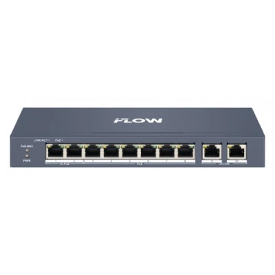 iFlow F-SW-EM410HPOE-VM PoE-коммутатор управляемый, 8 портов, 110 Вт